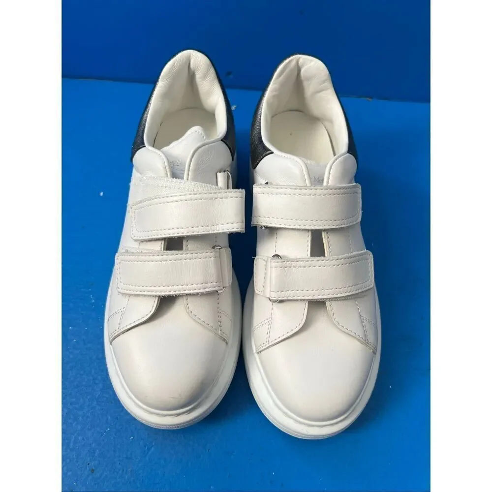 Alexander McQueen Tread Logo Sock Sneaker Black Size 32 eu and 1 us